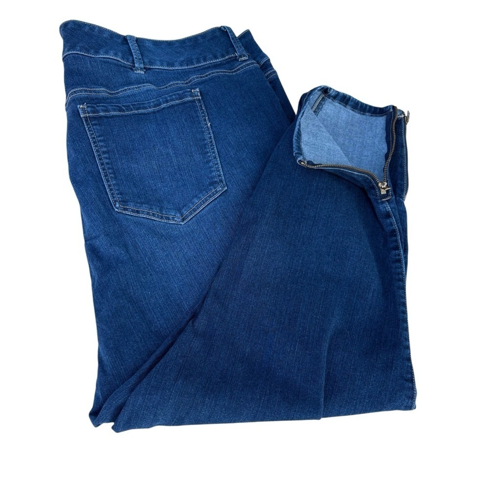Torrid Premium Jegging Jeans 26 Button Fly Dark Wash Stretch High Rise Ankle Zip